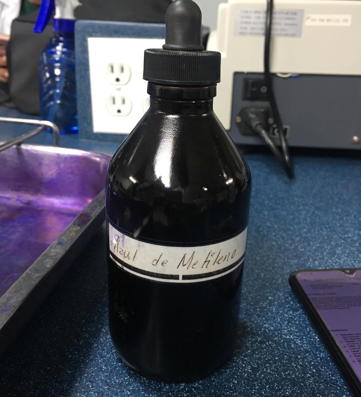 Figura 15: Colorante azul de metileno.